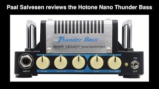 Bass Weekly - Hotone Nano Thunder Bass Resimi