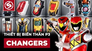 TỔNG HỢP THIẾT BỊ BIẾN ĐỔI | Super Sentai 2008 - 2013