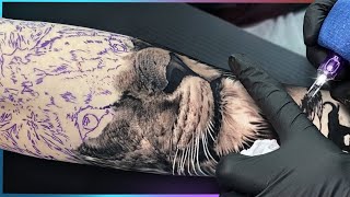 COMO FAZER TATUAGEM DE LEÃO - Passo a Passo 2022 | Lion tattoo