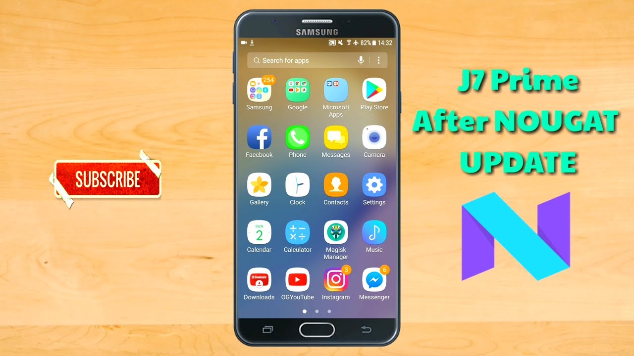 Samsung Galaxy J7 Prime After Nougat Update REVIEW YouTube