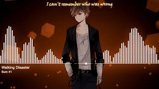 Walking Disaster - Nightcore Lyrics