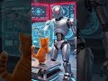 Kitten Accidentally Controls a Giant Robot 🤖🐱 | Funny video #catvideos #funnyvideos