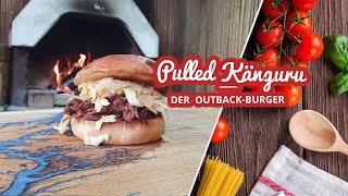 Pulled Känguru Burger