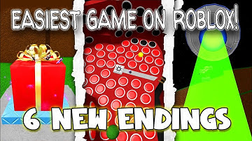 6 New Endings (PART 10) - Easiest Game On Roblox! [Roblox]