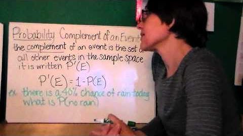 Precalculus Chapter 9 -- Probability