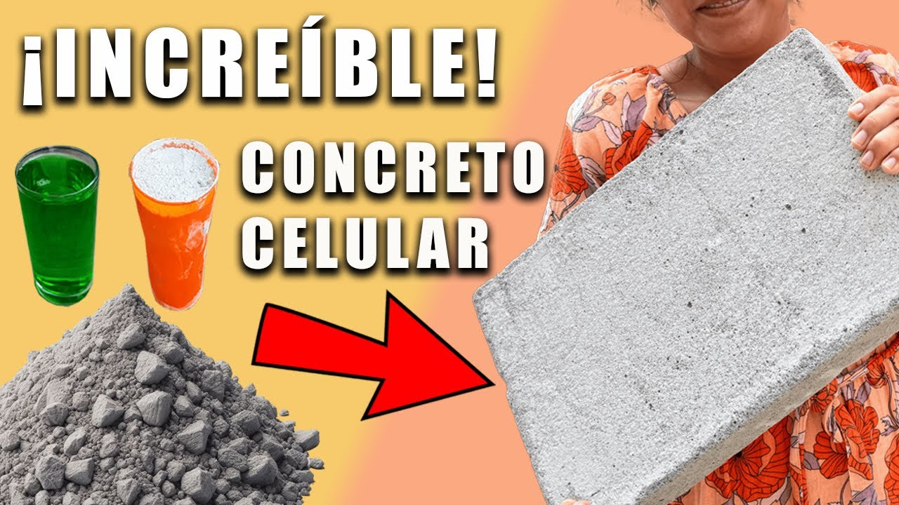 Cómo Hacer Bloques de Hormigón Celular en Casa (Fácil y Barato)