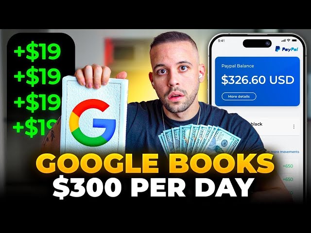 Passive Income: Get Paid $326 Per Day With Google Books Using AI class=