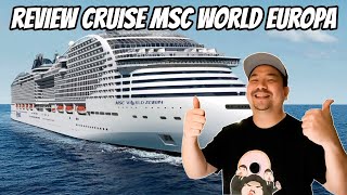 MENGINAP DI CRUISE MSC WORLD EUROPA SELAMA NONTON FINAL PIALA DUNIA