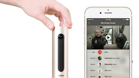 Netatmo Welcome, Home Security Camera with Face Recognition - Test