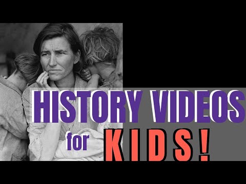 The Great Depression, HISTORY VIDEOS FOR KIDS, Claritas Cycle 4 Week 16 by Cross Seven