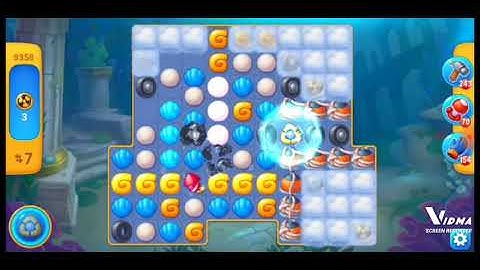 Fishdom. 9358 level no boosters and diamonds. 11 moves