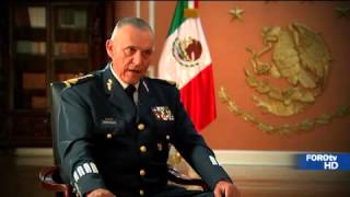 Entrevista con el general Salvador Cienfuegos, titular de Sedena