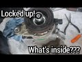 what's inside a locked up AC compressor???