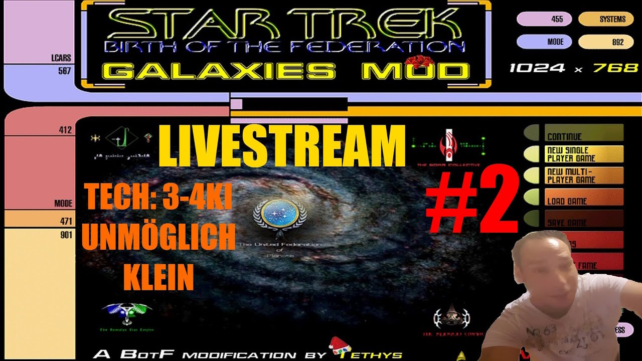 Star Trek: BotF Galaxies Mod- Romulaner- Tech 3-4KI Part 2 - YouTube