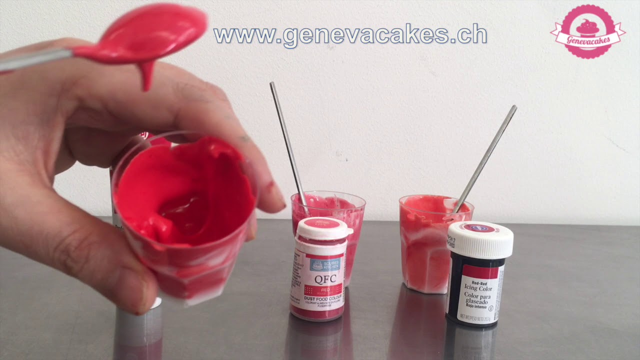 COLORANT GEL TUBE ROUGE 20G