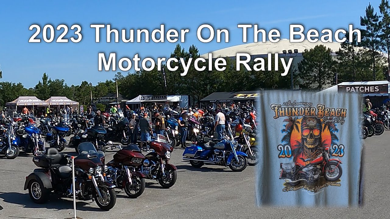 Thunder On The Beach Motorcycle Rally 2023 YouTube