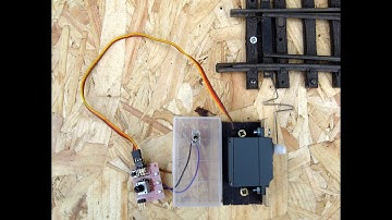 Peckforton Light Railway - Servo operated points