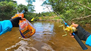 UMPAN PALING BERKESAN Untuk Memancing di Air Terjun!