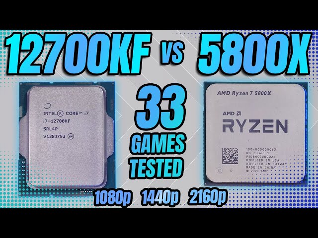 Ryzen 7 5800X3D vs. Core i7-12700KF: Best CPU For Gamers