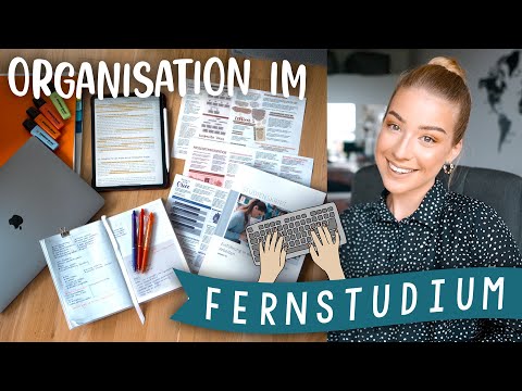 FERNSTUDIUM ORGANISATION - Struktur im Alltag, Zeitmanagement, Workflow, Motivation (IU Fernuni)