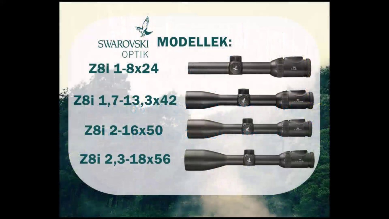 Swarovski Z8i  távcső ,swarovski z8i  2,3-18x56 céltávcső