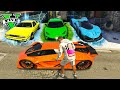Robando Coches FUTURISTAS Millonarios en GTA 5 🤑