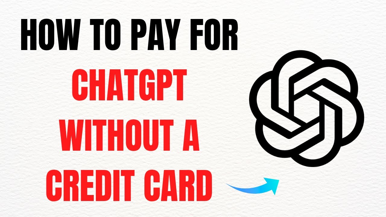How to Pay for ChatGPT Without a Credit Card – Full Guide - YouTube