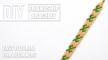 Cactus Desert Western Cowboy Neutral Macrame Friendship Bracelets | Easy Tutorial for Beginner