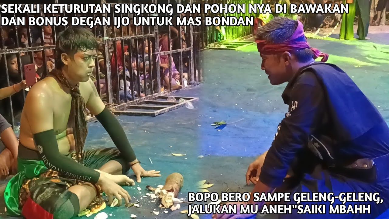 Bopo Bero Di Garap Mas Bondan Permadi Sampai Semua Penonton Tertawa - Jaranan Turonggo Seto