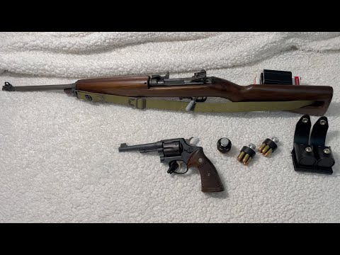 Rifle and Pistol Pairings part 7 - Underwood M1 Carbine and Smith and Wesson Military and Police 38