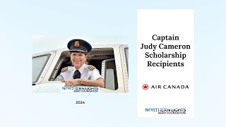 Captain Judy Cameron Scholarship 2024 | Air Canada Recipients