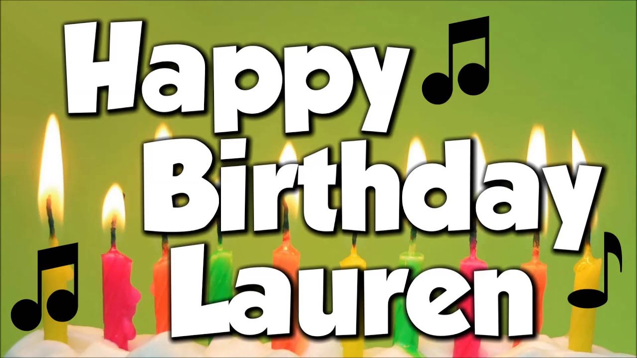 Happy Birthday Lauren Pictures Congratulations