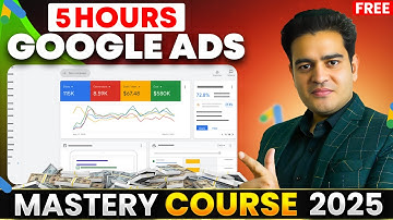 Latest Google Ads Tutorial 2025 | Become Google Ads Expert and Get High Paying Job  #googleadscourse