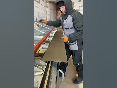 Фальцевая кровля - YouTube