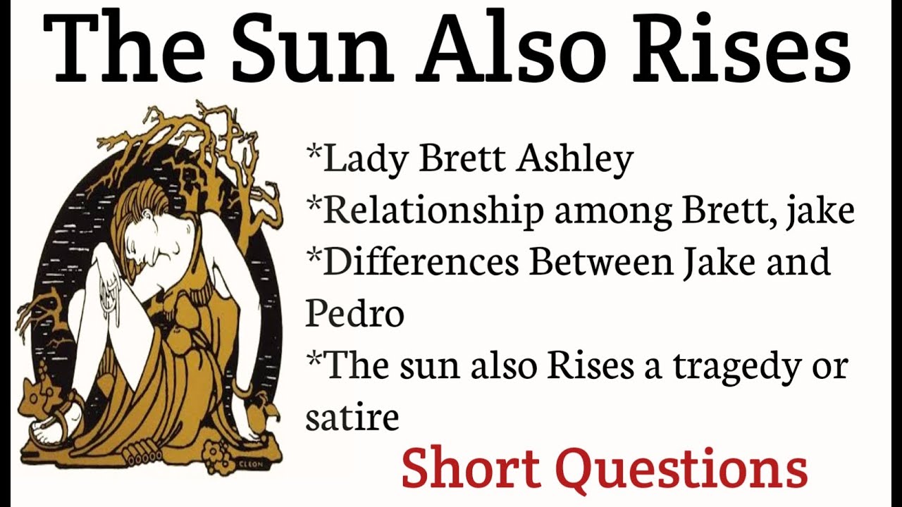 The sun Also Rises Short Questions - YouTube