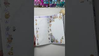 🌙Weekly Layout⭐️in my planner notebook #sterlingink #planner #notebook #weeklyspread #ideas #art
