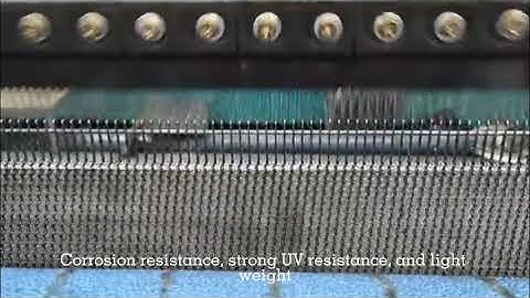 Windbreaking Greenhouse Shade Net Machine Color Customized For Farms