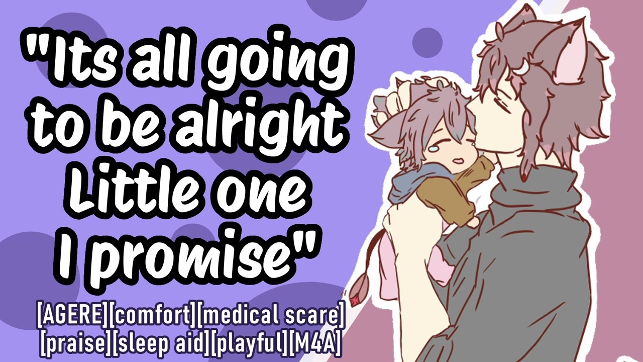 ASMR-опекун успокаивает вас во время визита к врачу. Ролевая игра «Регресс возраста» AGERE M4A