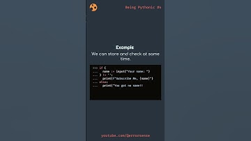 Python new operator worth learning  #pythonforbeginners #pythontricks #operators #pythonnewfeature