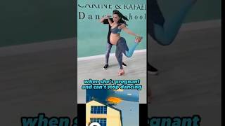when she's pregnant and can't stop dancing #short #shorts #dancing #dance #pregnancy #pregnant #baby