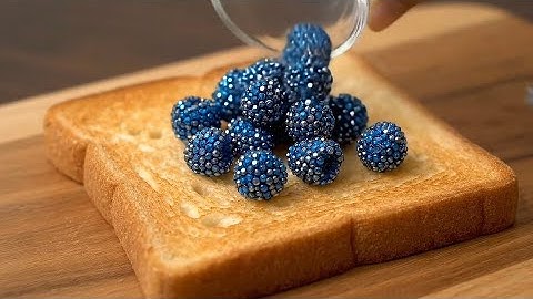 1 Hour of AI ASMR Glass Cutting and Spreading Items on toast to fall asleep to