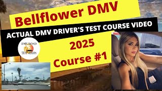 Bellflower DMV Driver's Test Route #1 - 2025 Behind The Wheel License Course