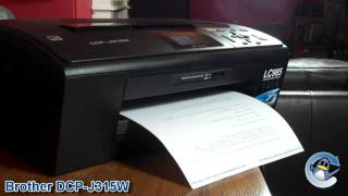 Brother DCP-J315W Printer Review - YouTube