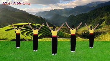 Nhảy cùng hướng Tiếng Hát Giữa Rừng Pác Bó - Khiêu Vũ Mai Lương - Học nhảy Dân Vũ