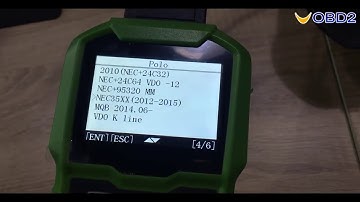 OBDSTAR H110 Odometer Reset for VW Polo 2006--UOBD2