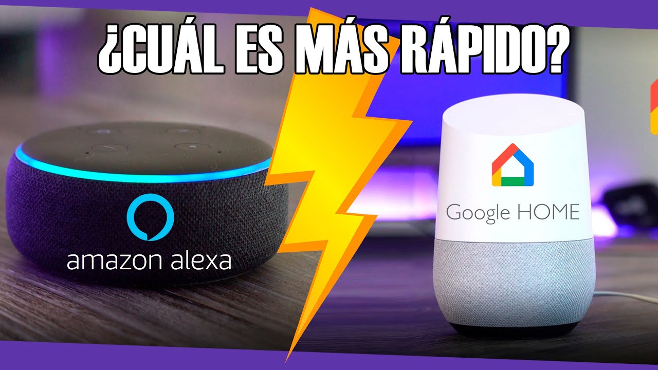 Alexa VS Google Home ¿Cuál es más rápido? YouTube