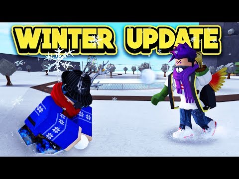 Roblox - A bunch of ROBLOX games have gotten winter updates for