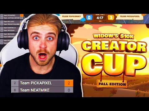 How I DOMINATED Widows $10,000 Creator Cup in Rocket League vs NEATMIKE, DRKU, FISHHR & MORE!