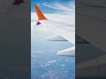Airplane Window View ✈️ Peaceful Sky & Clouds