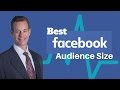 facebook advertising audience size